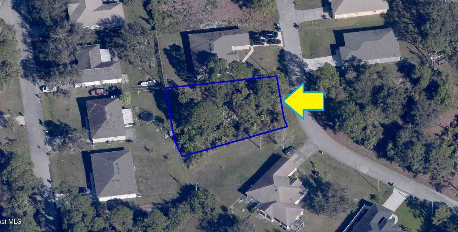 Vacant Land For Sale - 2250 Ramrod Lane<br/> Palm Bay, FL 32909