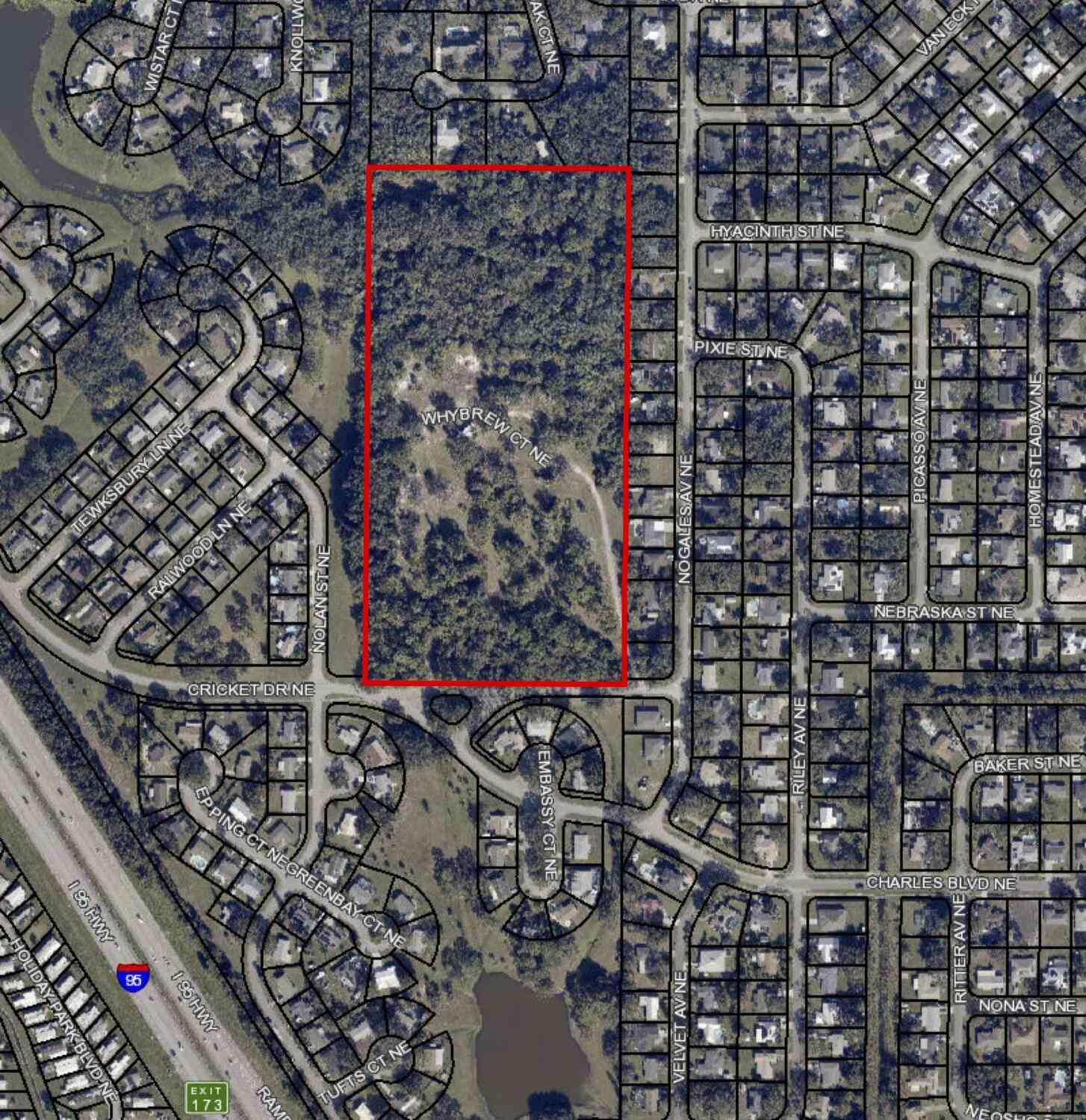 Vacant Land For Sale - 825 Cricket Drive<br/> Palm Bay, FL 32907
