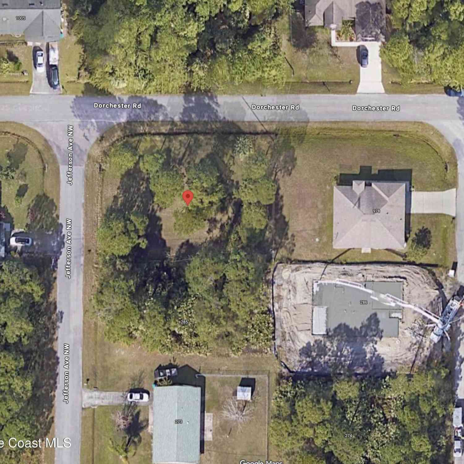 Vacant Land For Sale - 297 Jefferson Avenue<br/> Palm Bay, FL 32907