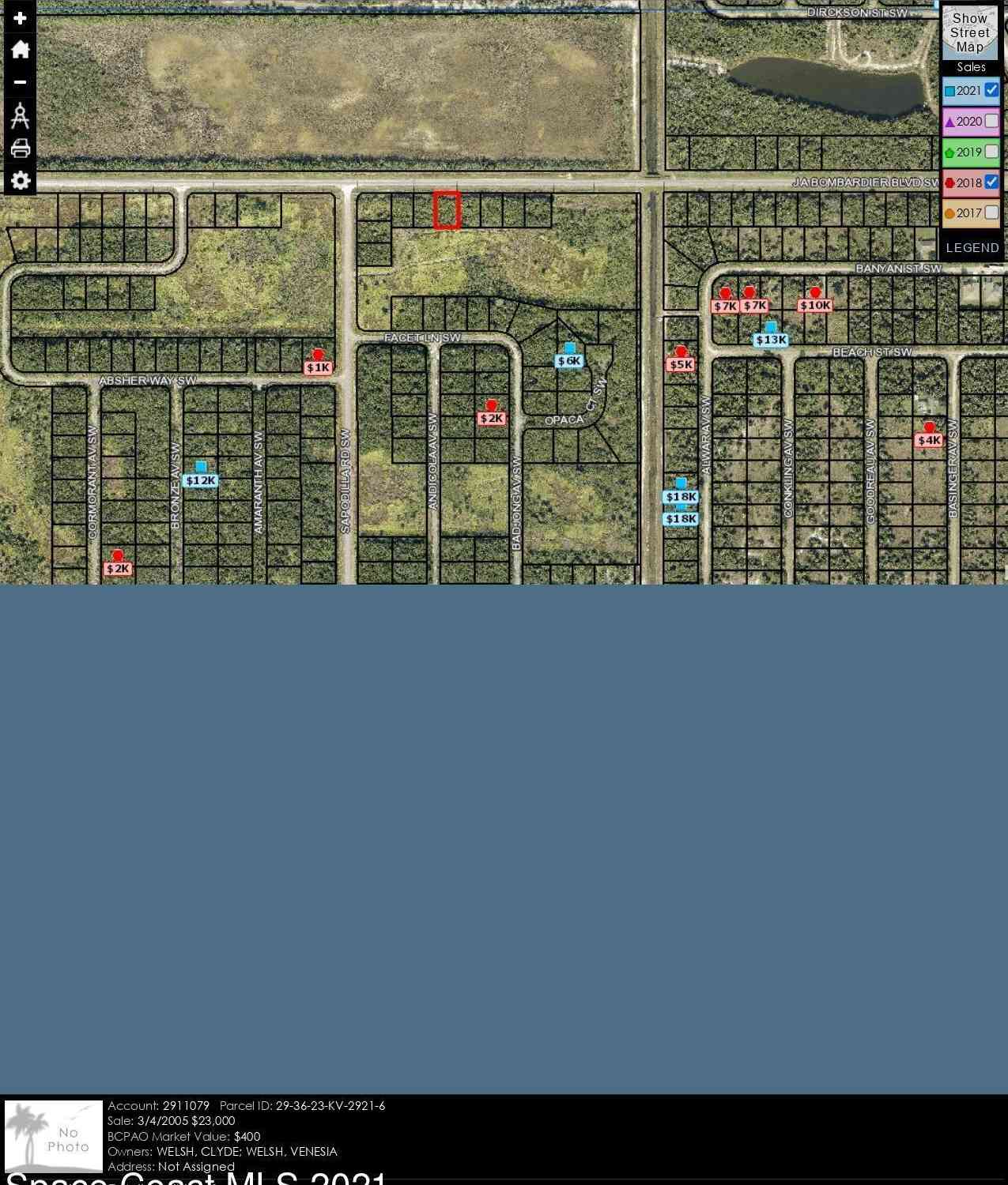 Vacant Land For Sale - 000 J A Bombardier Boulevard<br/> Palm Bay, FL 32908