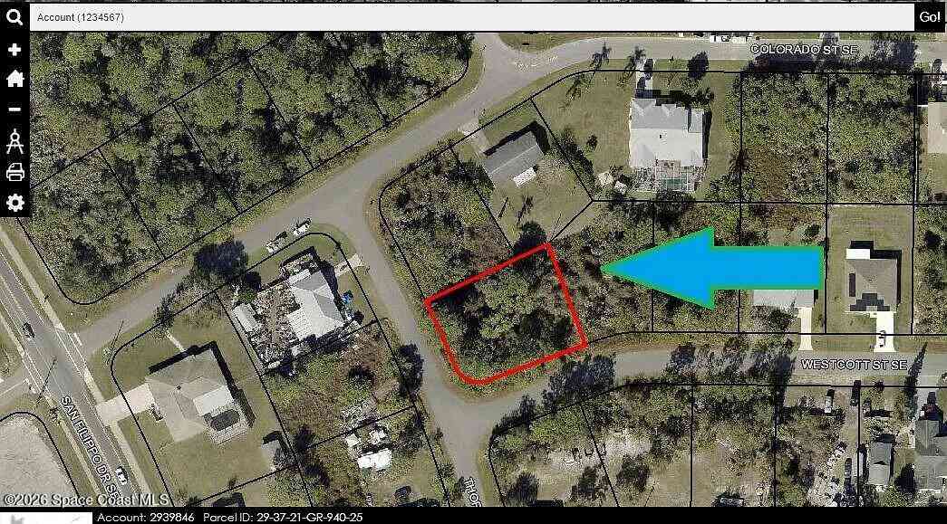 Vacant Land For Sale - 1601 Westcott Street<br/> Palm Bay, FL 32909