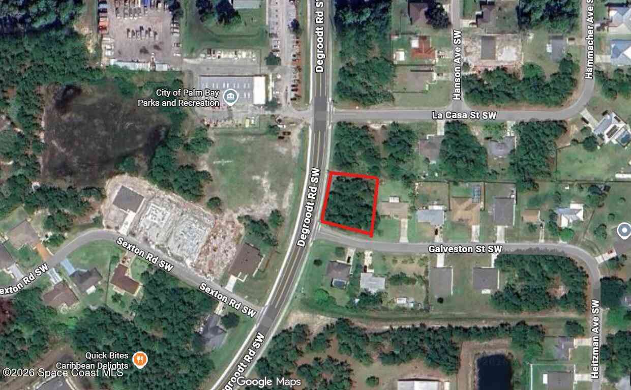 Vacant Land For Sale - 1187 Degroodt Road<br/> Palm Bay, FL 32908