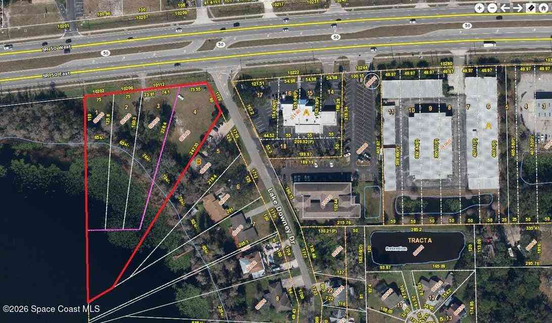 Vacant Land For Sale - 1720 Lake Downey Drive<br/> Orlando, FL 32825
