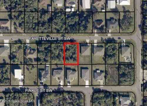 Vacant Land For Sale - 134 Fayetteville Street<br/> Palm Bay, FL 32908