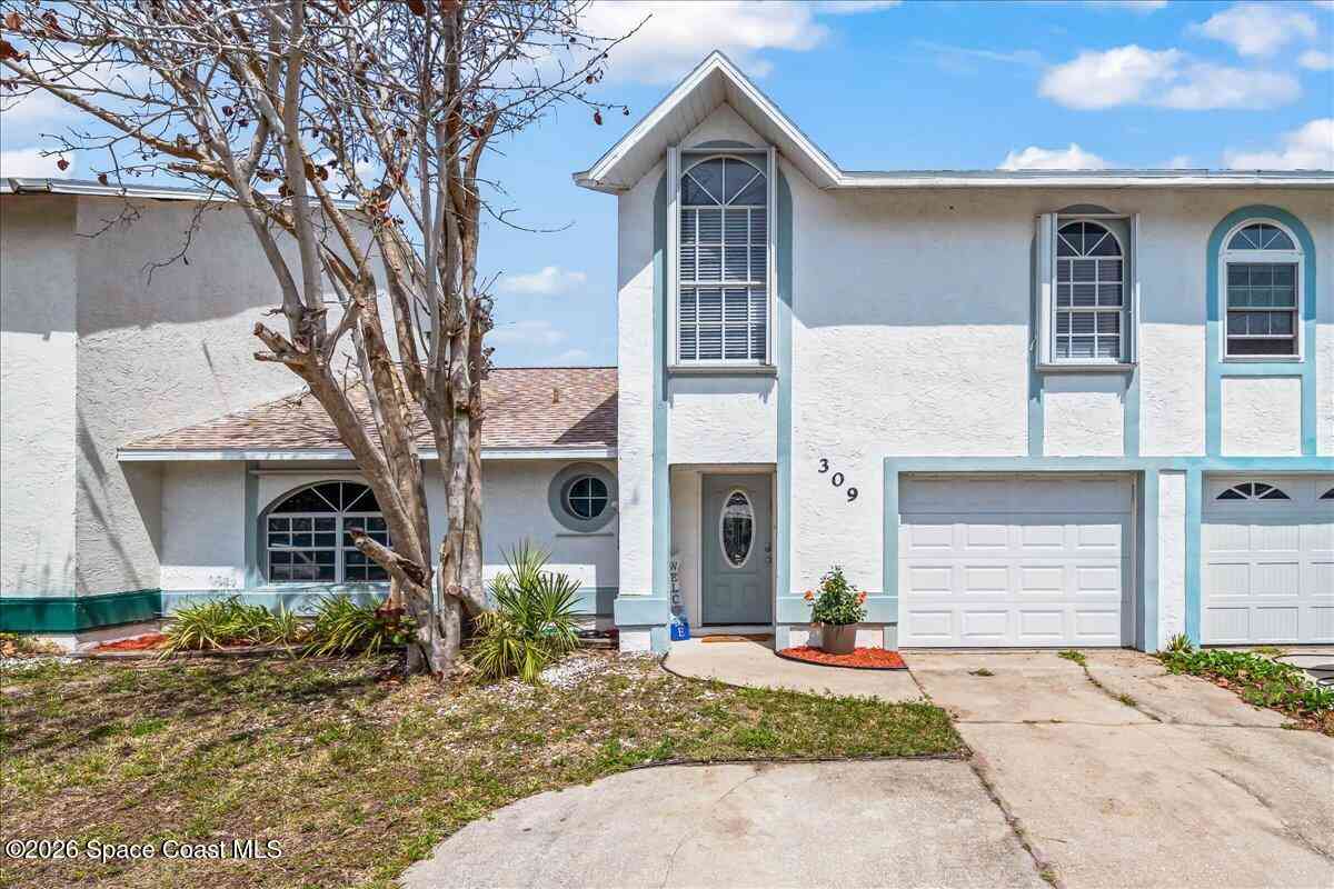 Townhouse For Sale - 309 S 4th Street<br/> Cocoa Beach, FL 32931