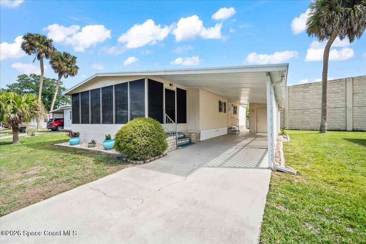 Mobile Home For Sale - 627 Sunrise Court<br/> Palm Bay, FL 32907