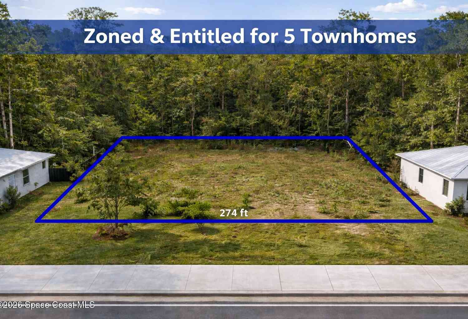 Vacant Land For Sale - 000 Louisiana Street<br/> Titusville, FL 32780