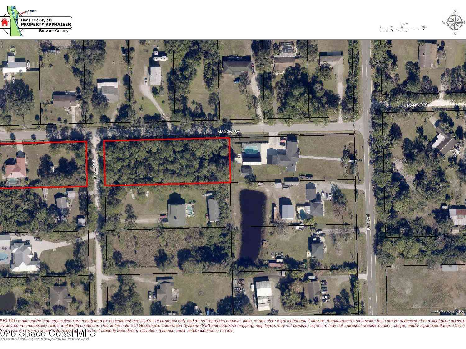 Vacant Land For Sale - Grape And Mango Street<br/> Cocoa, FL 32926