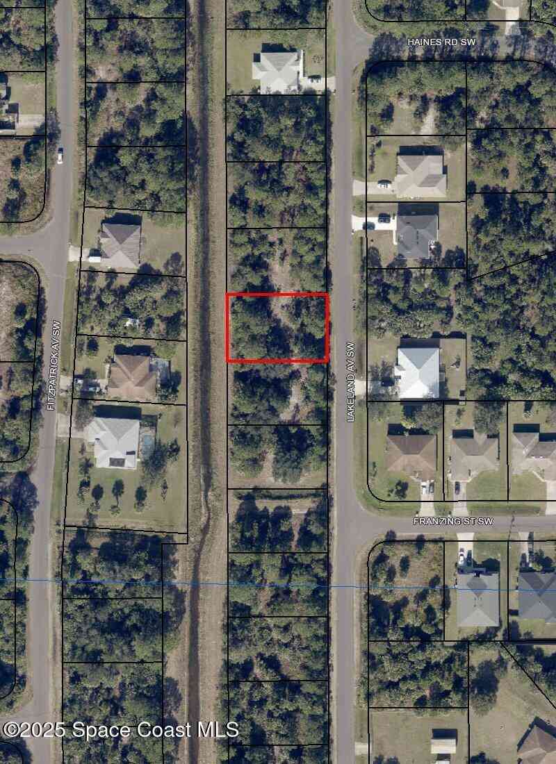 Vacant Land For Sale - 2868 Lakeland Avenue<br/> Palm Bay, FL 32908