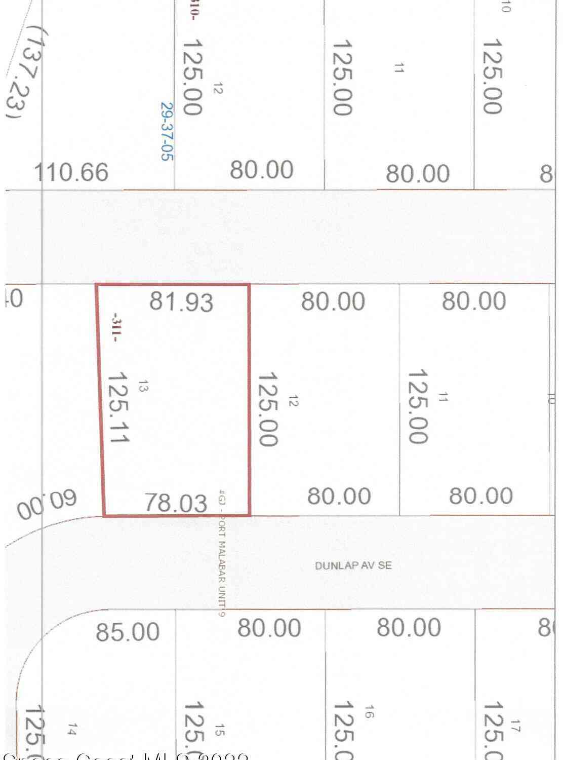 Vacant Land For Sale - 388 Dunlap Avenue<br/> Brevard County, Palm Bay, FL 32909