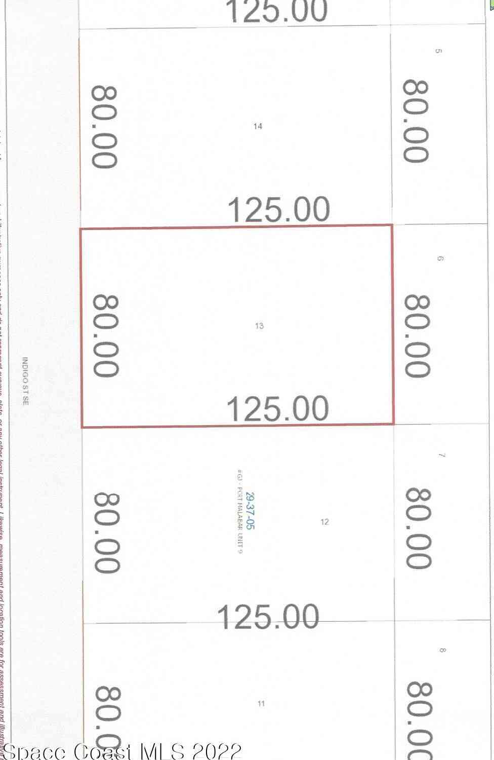 Vacant Land For Sale - 761 Indigo Street<br/> Brevard County, Palm Bay, FL 32909