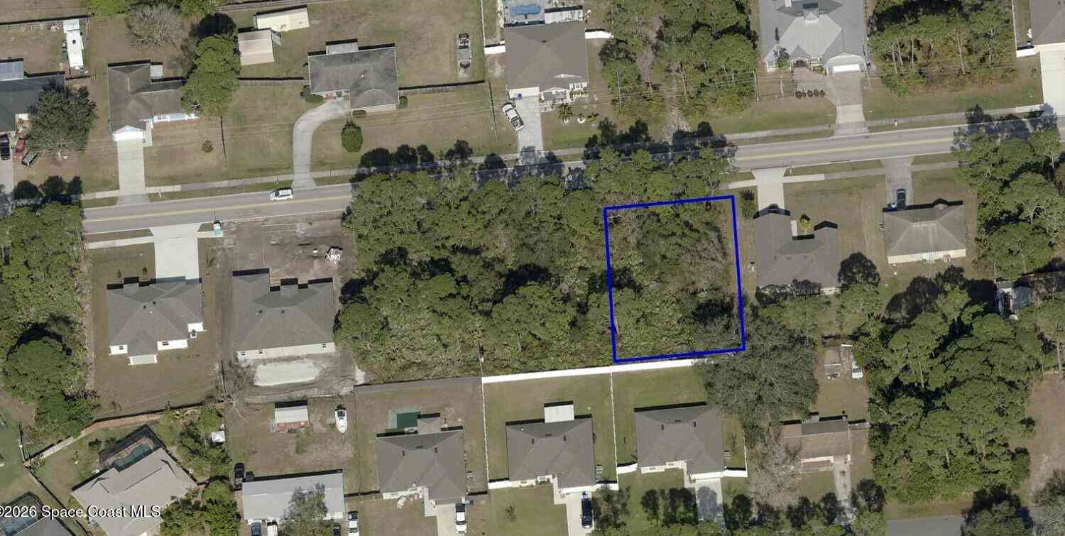 Vacant Land For Sale - 1268 Wyoming Drive<br/> Palm Bay, FL 32909