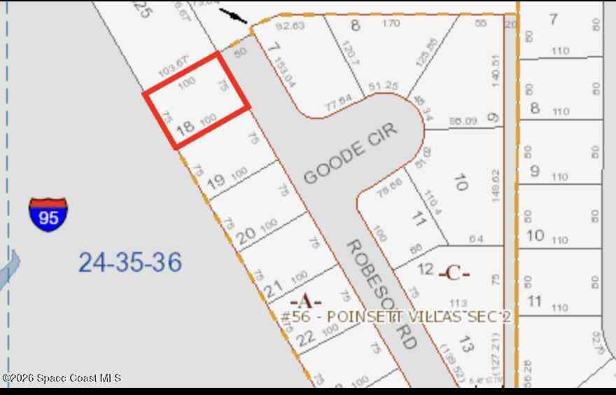 Vacant Land For Sale - Robeson (lot 18) Road<br/> Cocoa, FL 32926
