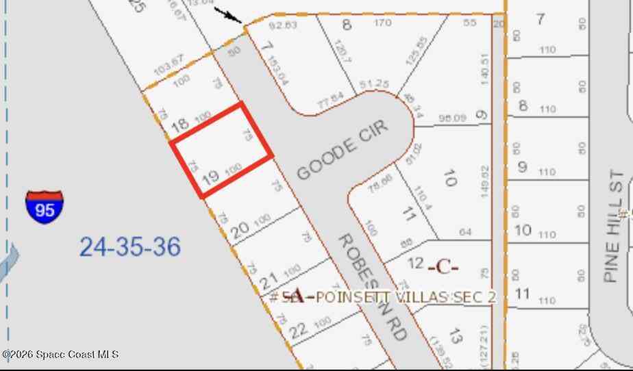 Vacant Land For Sale - Robeson (lot 19) Road<br/> Cocoa, FL 32926