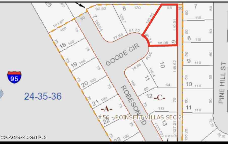 Vacant Land For Sale - 3800 Goode Circle<br/> Cocoa, FL 32926