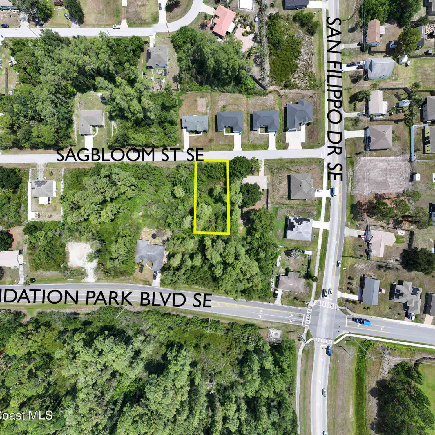 Vacant Land For Sale - 1317 Sagbloom Street<br/> Palm Bay, FL 32909