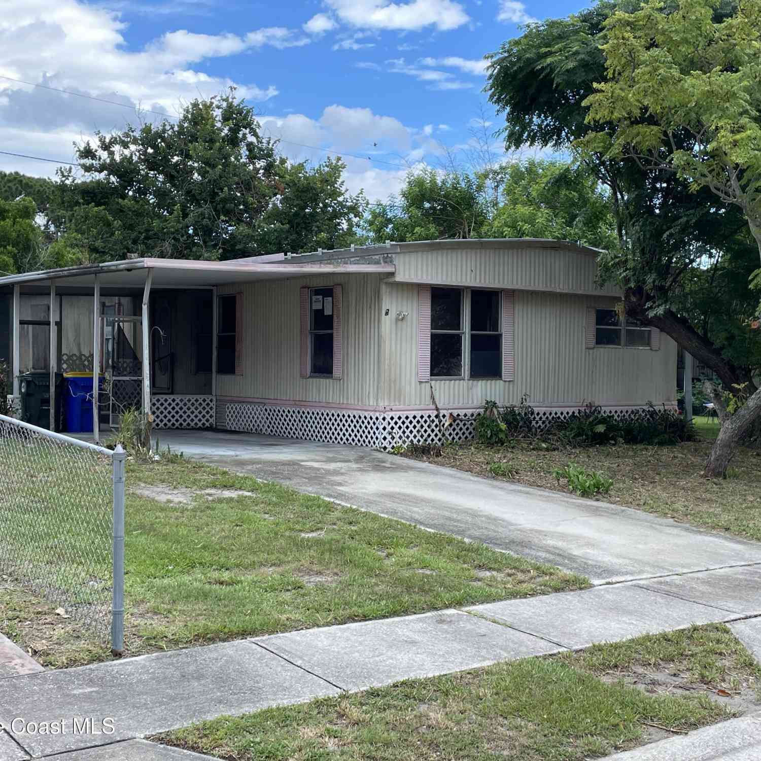 Mobile Home For Sale - 1168 Luther Drive<br/> Brevard County, Rockledge, FL 32955