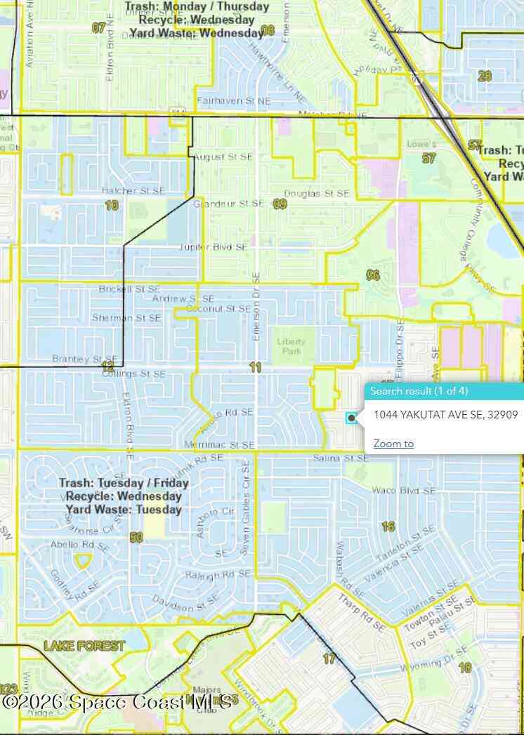 Vacant Land For Sale - 1044 SE Yakutat Avenue<br/> Brevard County, Palm Bay, FL 32909