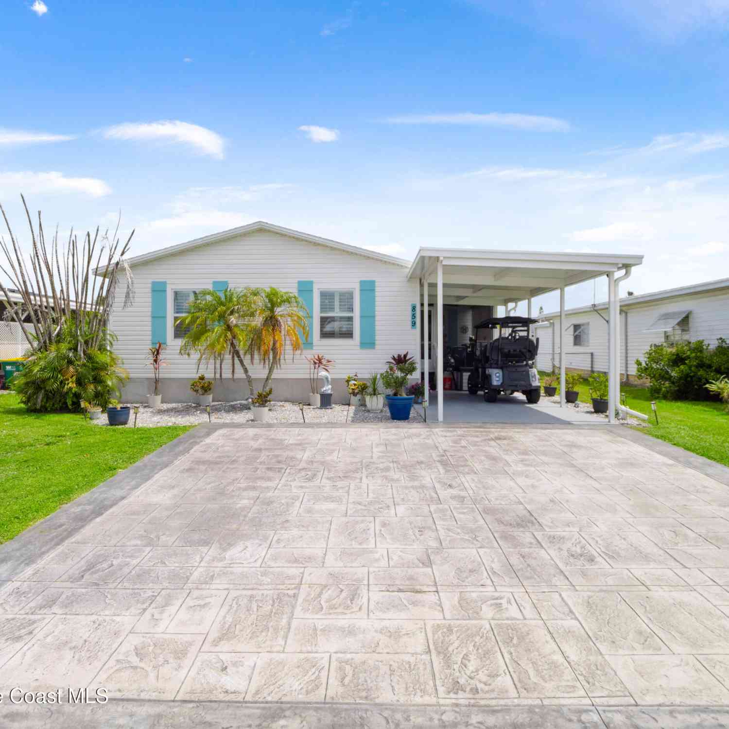 Mobile Home For Sale - 859 Laurel Circle<br/> Brevard County, Barefoot Bay, FL 32976