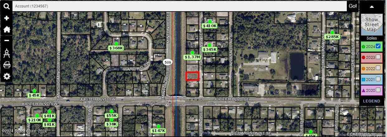 Vacant Land For Sale - 480 Calabria Avenue<br/> Palm Bay, FL 32909
