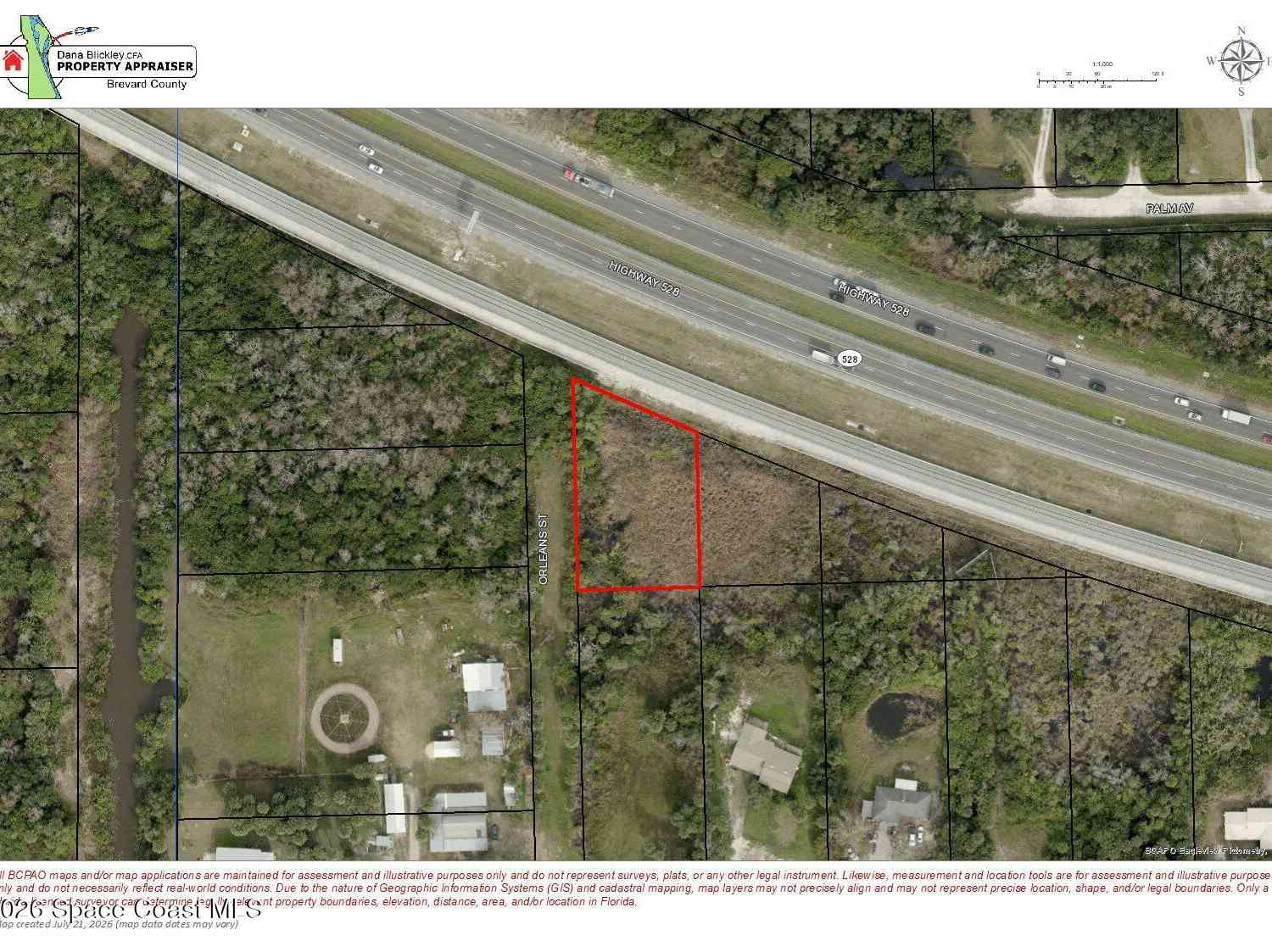 Vacant Land For Sale - Orleans Street<br/> Brevard County, Cocoa, FL 32926