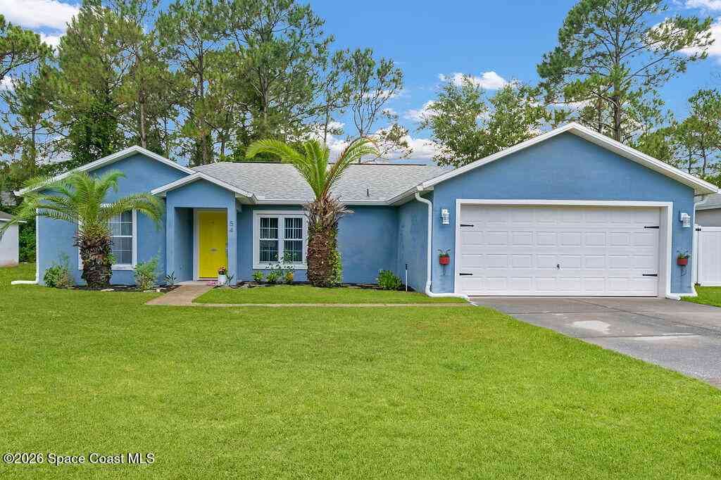 Homes For Sale - 54 Pennsylvania Lane<br/> Palm Coast, FL 32164