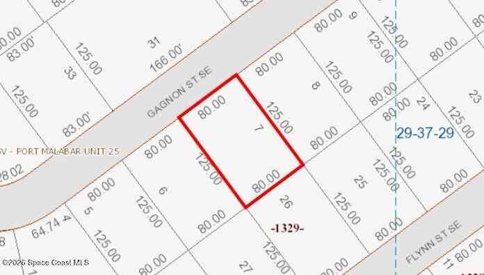 Vacant Land For Sale - 590 Gagnon Street<br/> Palm Bay, FL 32909
