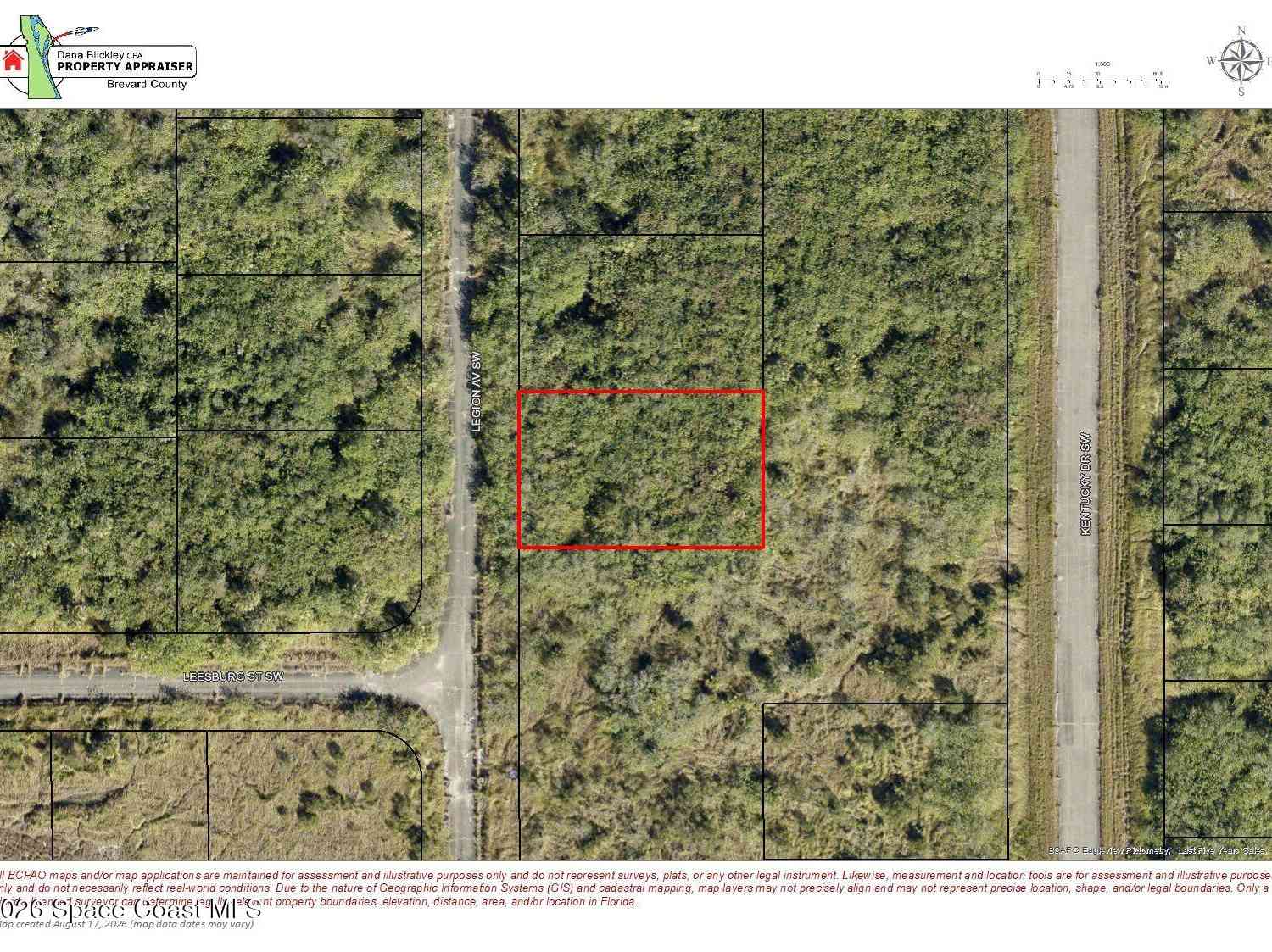 Vacant Land For Sale - 2333 Legion Avenue<br/> Palm Bay, FL 32908