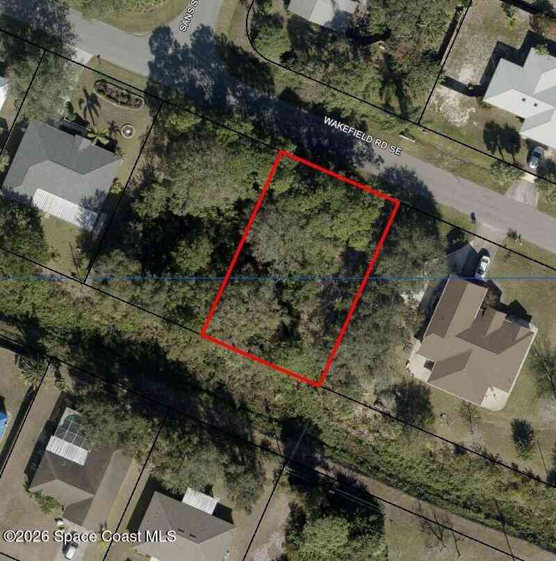 Vacant Land For Sale - 1332 Wakefield Road<br/> Palm Bay, FL 32909