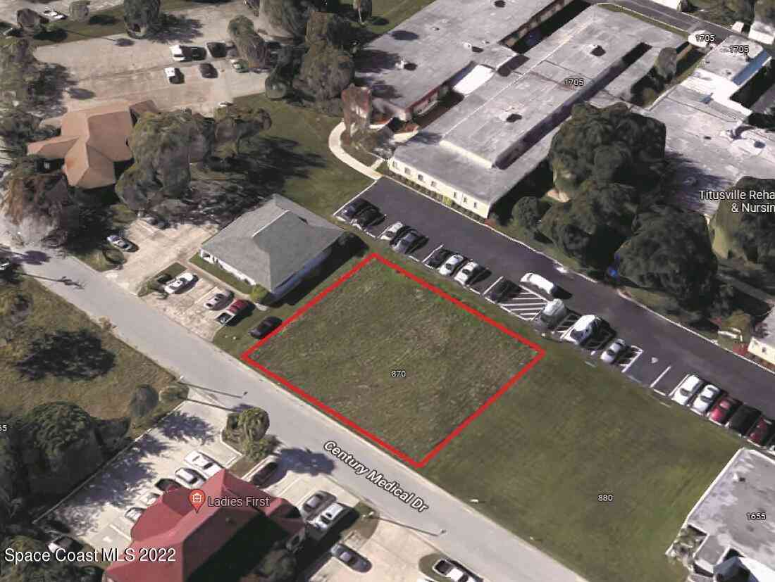 Vacant Land For Sale - 870 Century Medical Drive<br/> Titusville, FL 32796