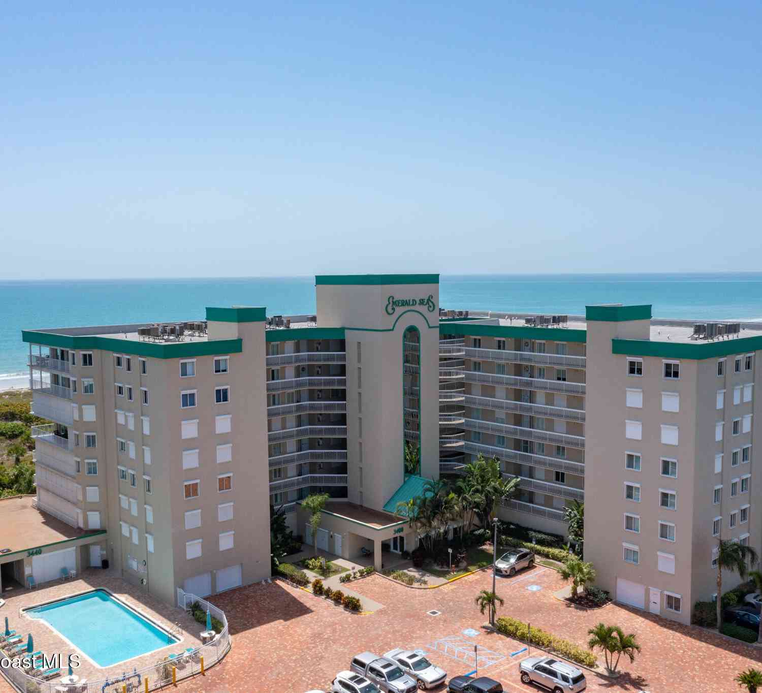 Condo For Sale - 3400 Ocean Beach Boulevard #210<br/> Cocoa Beach, FL 32931