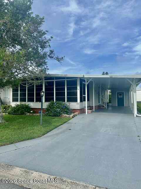 Mobile Home For Sale - 922 Thrush Circle<br/> Barefoot Bay, FL 32976