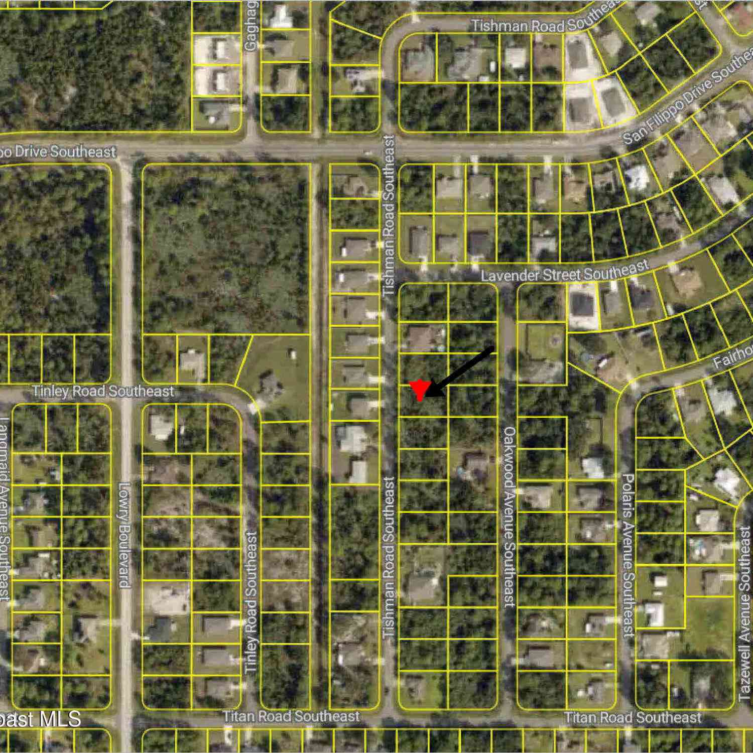 Vacant Land For Sale - 2945 Tishman Road<br/> Palm Bay, FL 32909