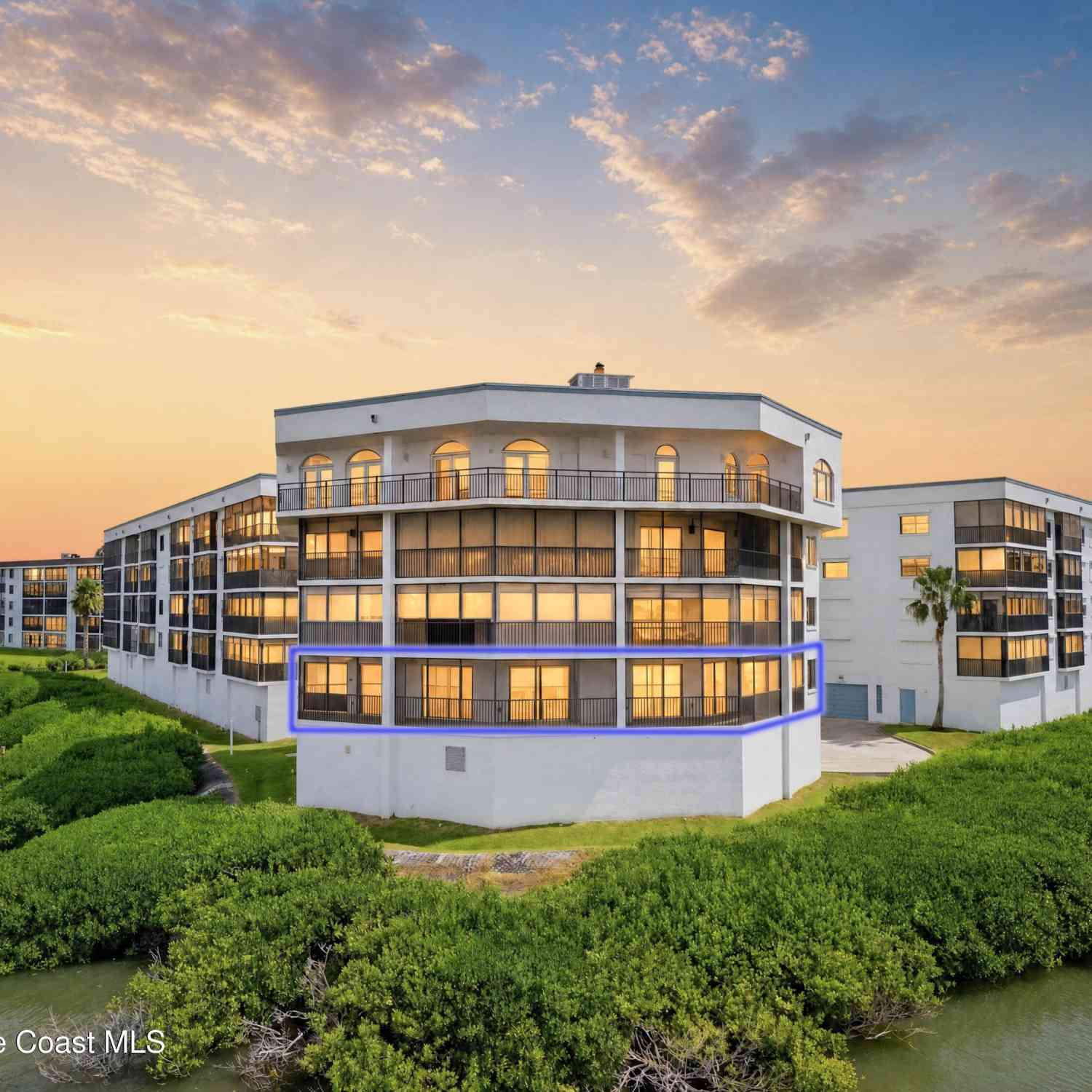 Condo For Sale - 3605 S Banana River Boulevard #B201<br/> Brevard County, Cocoa Beach, FL 32931