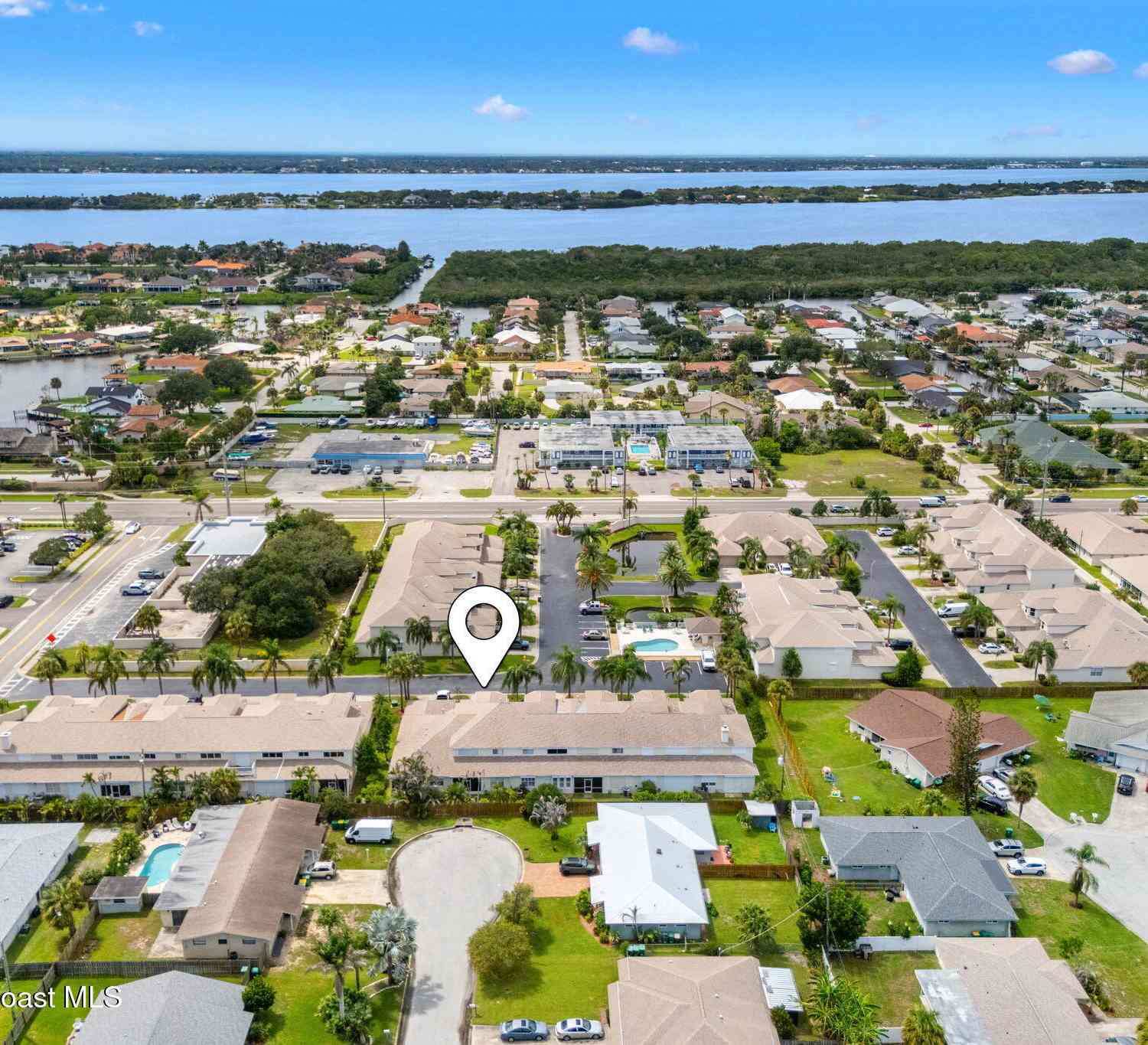 Townhouse For Sale - 608 Mar Brisa Court #U-608<br/> Brevard County, Satellite Beach, FL 32937