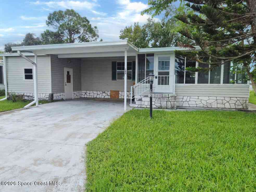 Mobile Home For Sale - 192 Rosewood Drive<br/> Brevard County, Cocoa, FL 32926