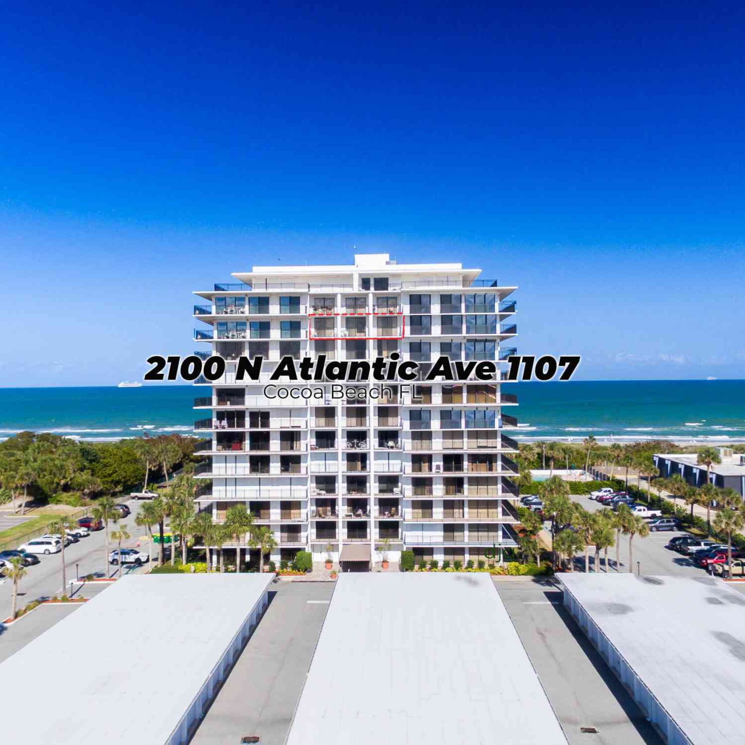Condo For Rent - 2100 N Atlantic Avenue #1107<br/> Cocoa Beach, FL 32931