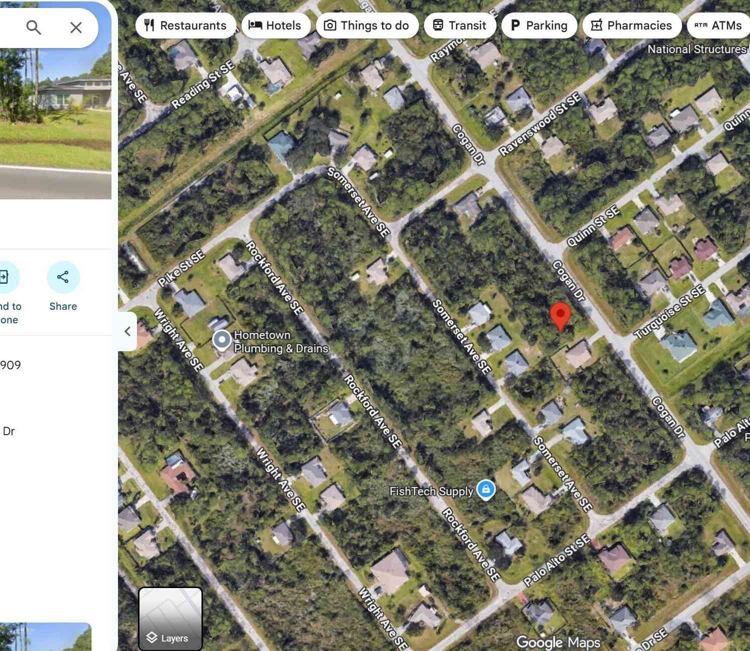 Vacant Land For Sale - 1350 Cogan Drive<br/> Palm Bay, FL 32909