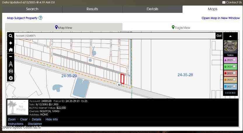 Vacant Land For Sale - W State Road 520 Lot #25<br/> Cocoa, FL 32926