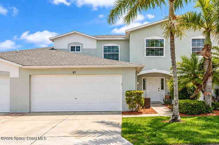 Townhouse For Rent - 37 Sunset Street<br/> Satellite Beach, FL 32937