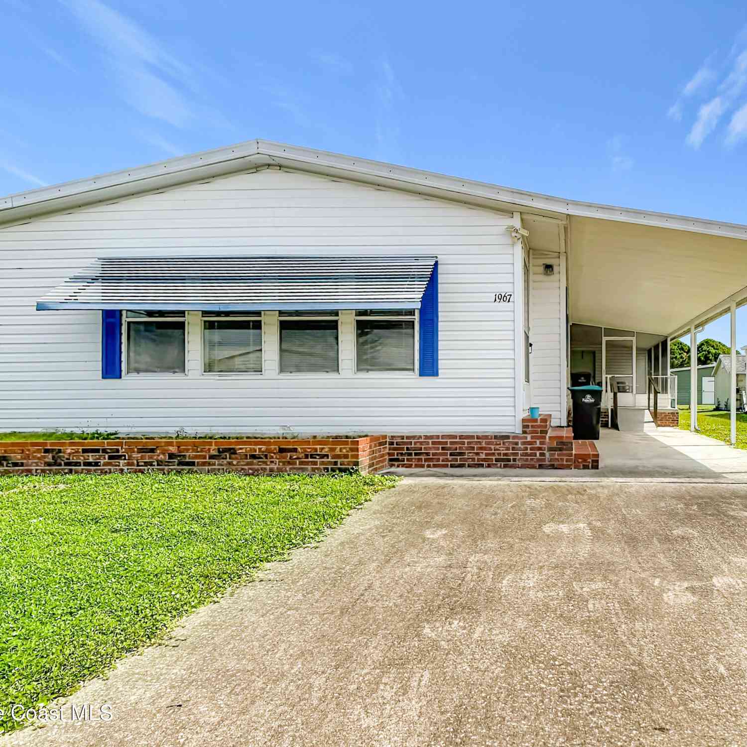Mobile Home For Sale - 1967 Big Cypress Street<br/> Brevard County, Palm Bay, FL 32905