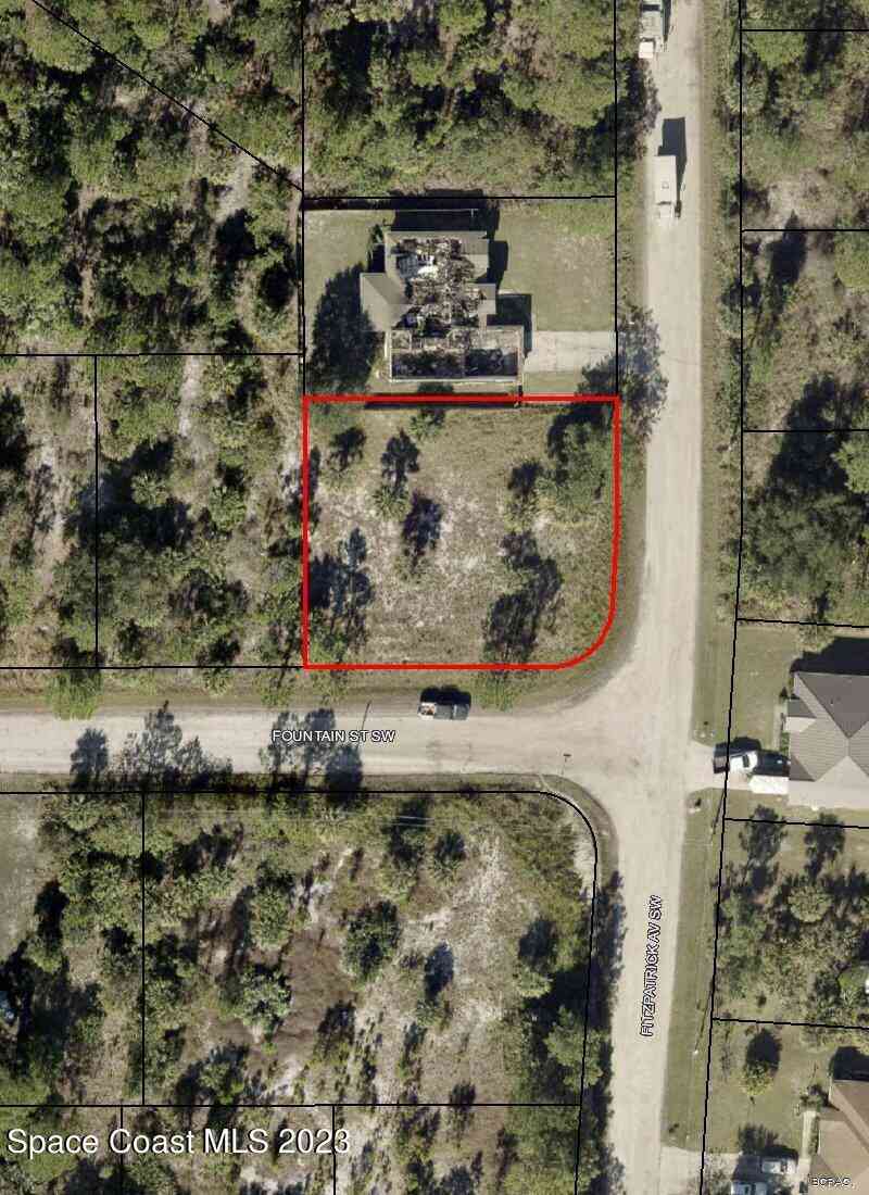 Vacant Land For Sale - 2846 Fitzpatrick (corner Fountain) Avenue<br/> Palm Bay, FL 32908