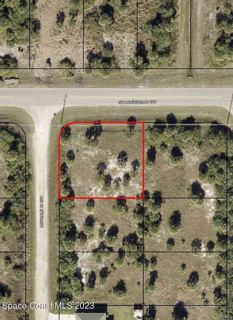 Vacant Land For Sale - 3101 Metcalf (corner St. Andre) Avenue<br/> Palm Bay, FL 32908