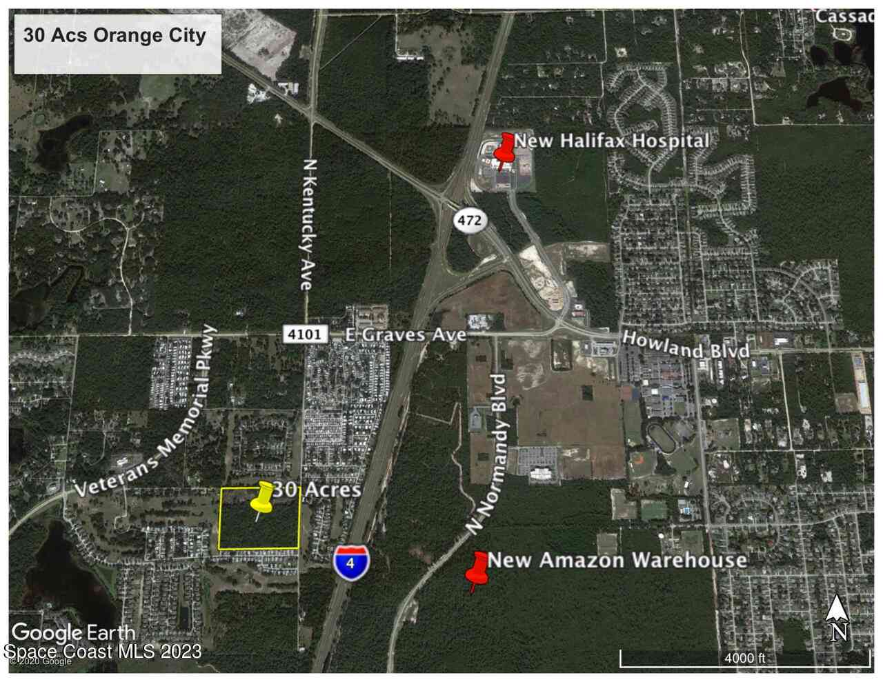 Vacant Land For Sale - 689 S Kentucky Avenue<br/> Orange City, FL 32763