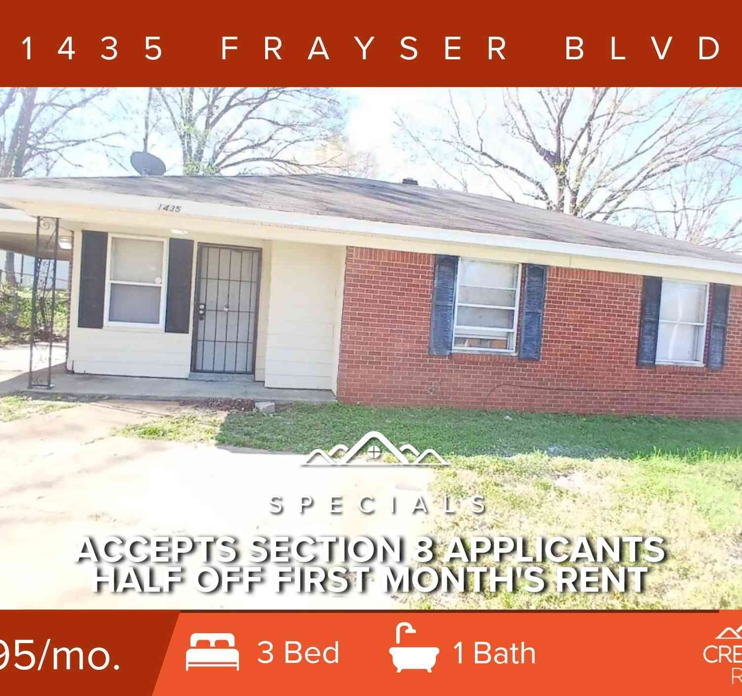 1435 Frayser For Rent, Memphis, TN 38127 Home | ByOwner