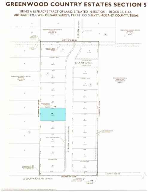 Vacant Land For Sale - LOT 19 S County Rd 1054<br/> Midland County, Midland, TX 79706