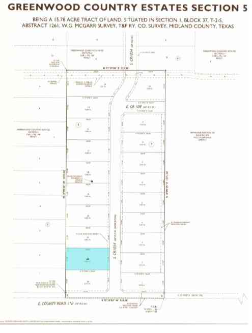 Vacant Land For Sale - LOT 22 S County Rd 1054<br/> Midland County, Midland, TX 79706