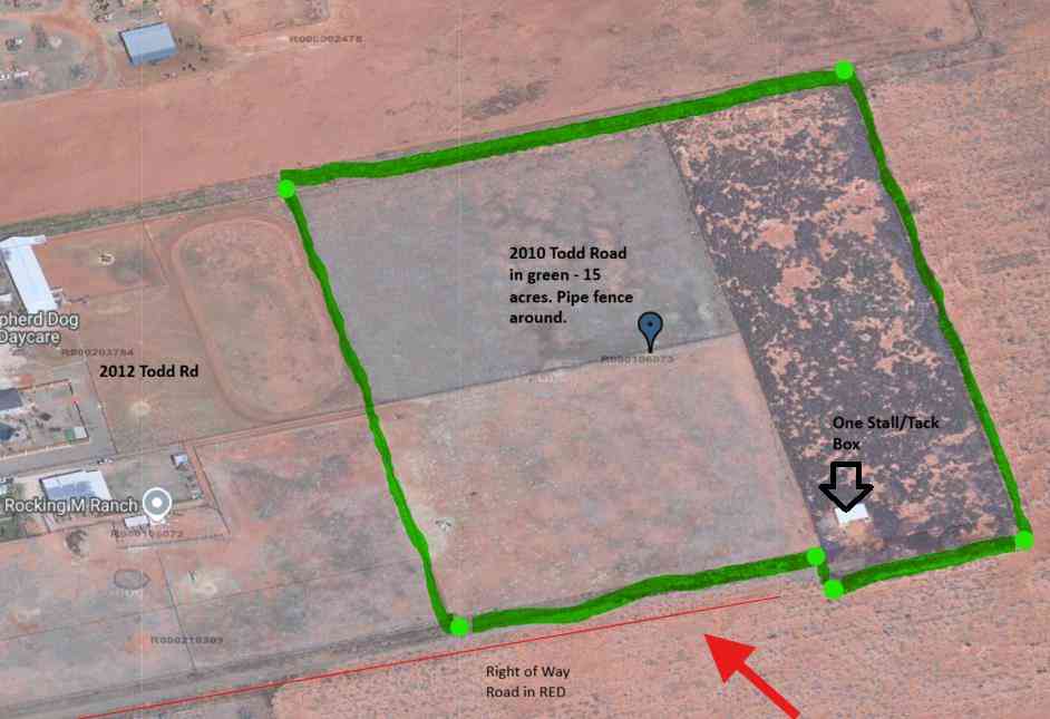 Vacant Land For Sale - 2010 Todd Rd<br/> Midland County, Midland, TX 79705