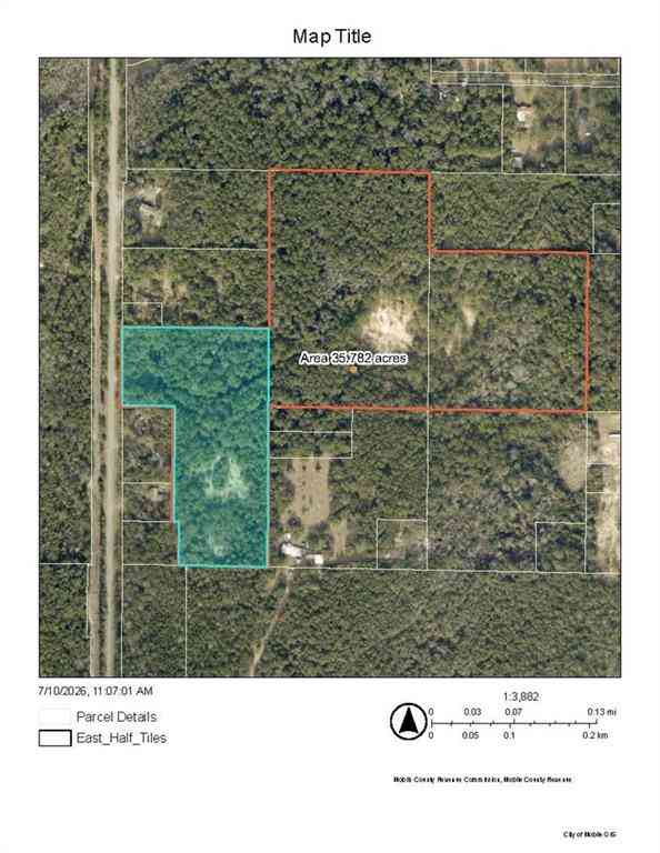 Vacant Land For Sale - 5130 N University Boulevard<br/> Mobile County, Prichard, AL 36613
