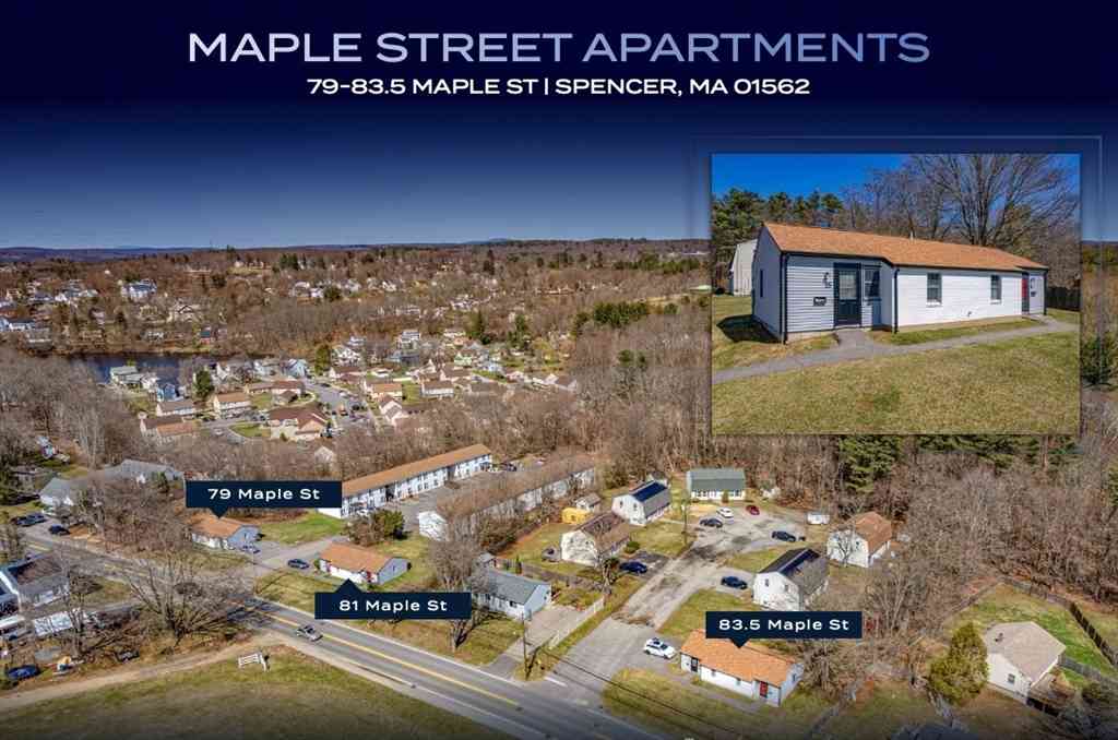 Multifamily For Rent - 79-83.5 Maple Street<br/> Spencer, MA 01562